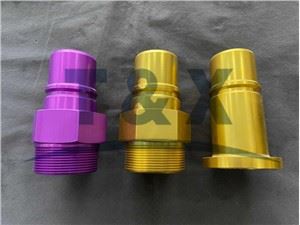 Obrobený nástavec z hliníkové slitiny